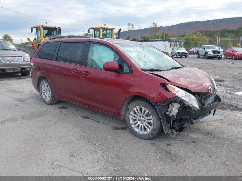 2012 Toyota Sienna Xle V6 8 Passenger VIN: 5TDYK3DC2CS246052 Lot: 40592197