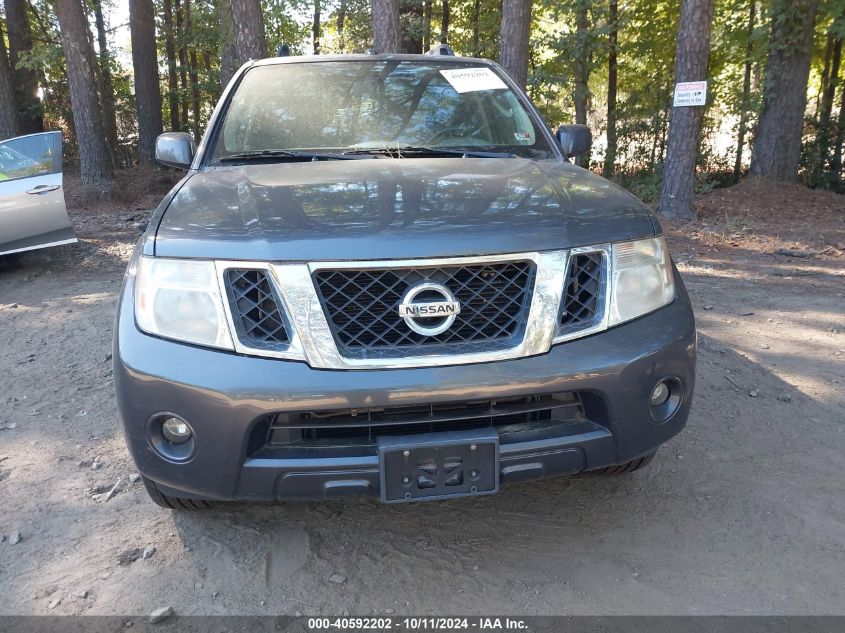 2012 Nissan Pathfinder Silver VIN: 5N1AR1NB9CC622623 Lot: 40592202