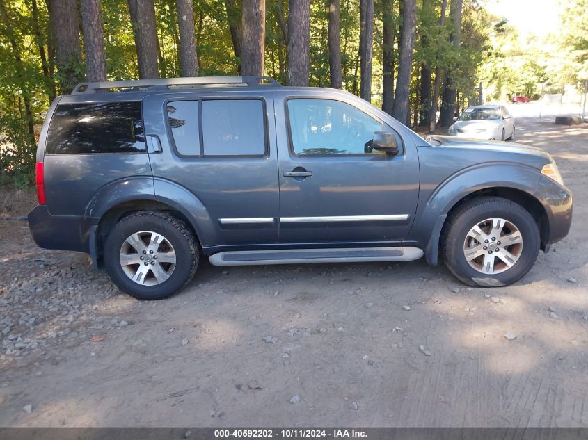 2012 Nissan Pathfinder Silver VIN: 5N1AR1NB9CC622623 Lot: 40592202