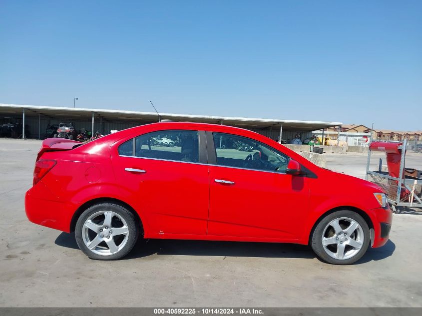 2015 Chevrolet Sonic Ltz Auto VIN: 1G1JE5SB2F4121544 Lot: 40592225