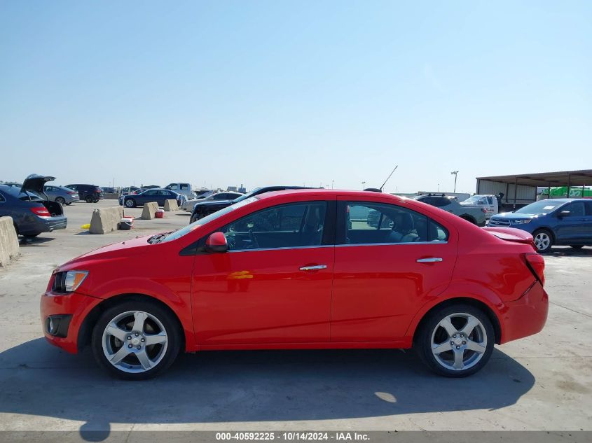 2015 Chevrolet Sonic Ltz Auto VIN: 1G1JE5SB2F4121544 Lot: 40592225