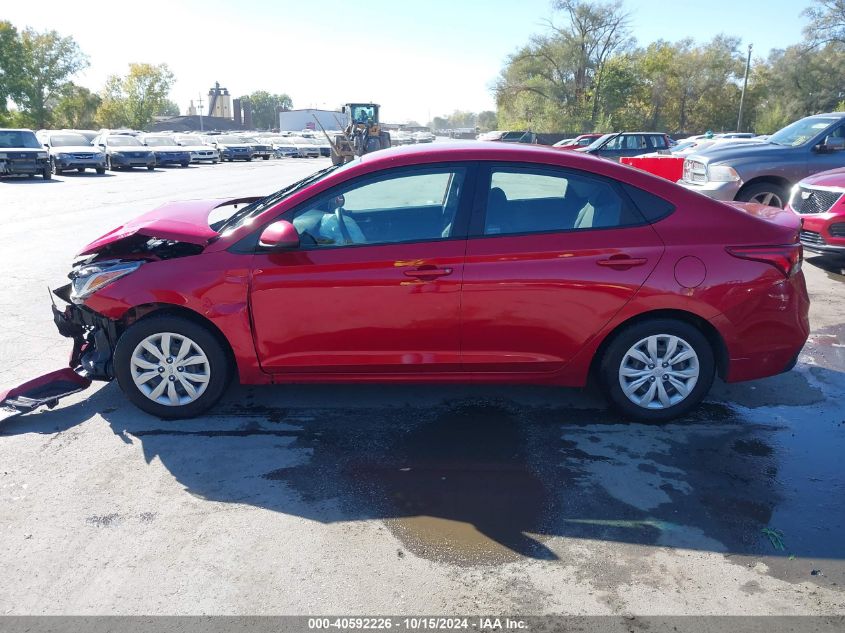 2021 Hyundai Accent Se VIN: 3KPC24A69ME131250 Lot: 40592226