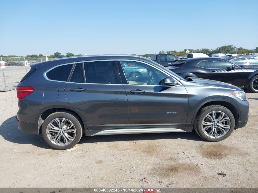 2017 BMW X1 Sdrive28I VIN: WBXHU7C31HP925415 Lot: 40592245