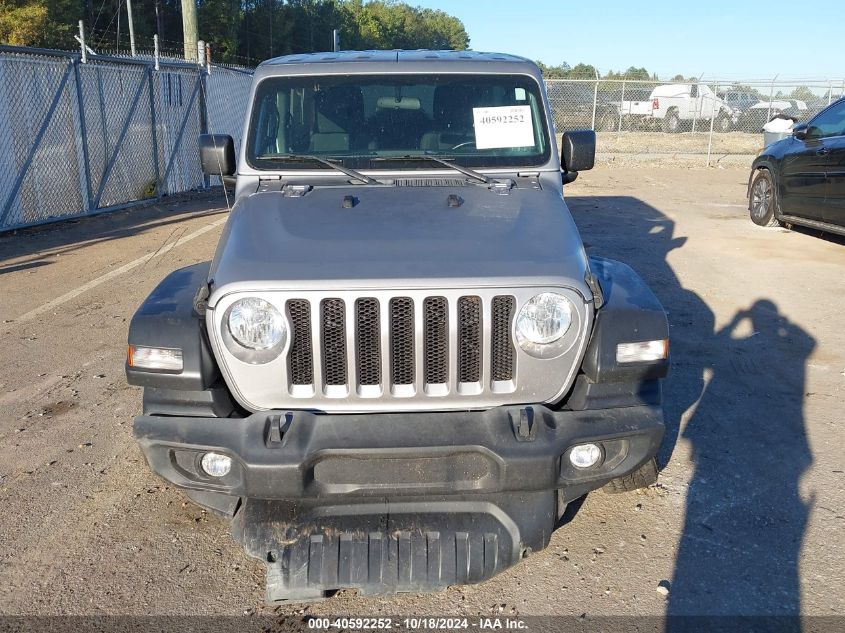 2021 Jeep Wrangler Unlimited Sport S 4X4 VIN: 1C4HJXDN7MW592756 Lot: 40592252