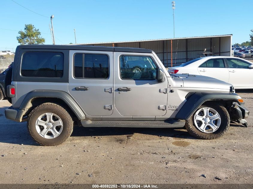 2021 Jeep Wrangler Unlimited Sport S 4X4 VIN: 1C4HJXDN7MW592756 Lot: 40592252