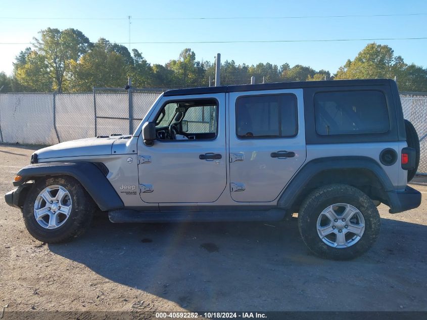 2021 Jeep Wrangler Unlimited Sport S 4X4 VIN: 1C4HJXDN7MW592756 Lot: 40592252