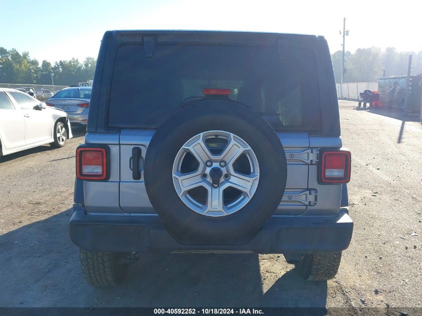 2021 Jeep Wrangler Unlimited Sport S 4X4 VIN: 1C4HJXDN7MW592756 Lot: 40592252