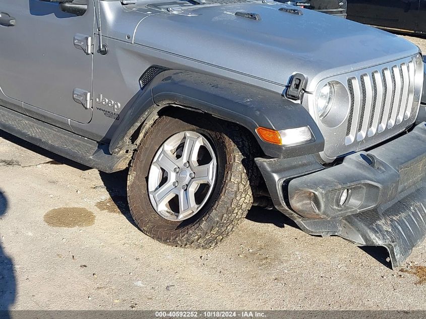 2021 Jeep Wrangler Unlimited Sport S 4X4 VIN: 1C4HJXDN7MW592756 Lot: 40592252