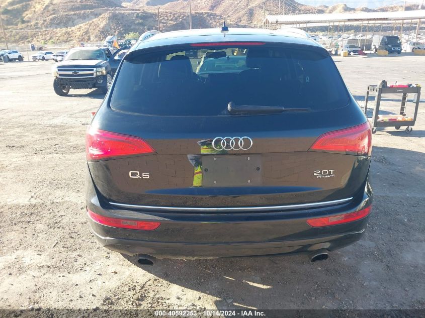 2017 Audi Q5 Premium Plus VIN: WA1L2AFP3HA013942 Lot: 40592253