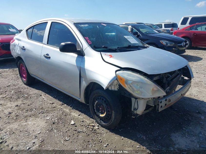 2014 Nissan Versa 1.6 S+ VIN: 3N1CN7AP0EL818666 Lot: 40592254