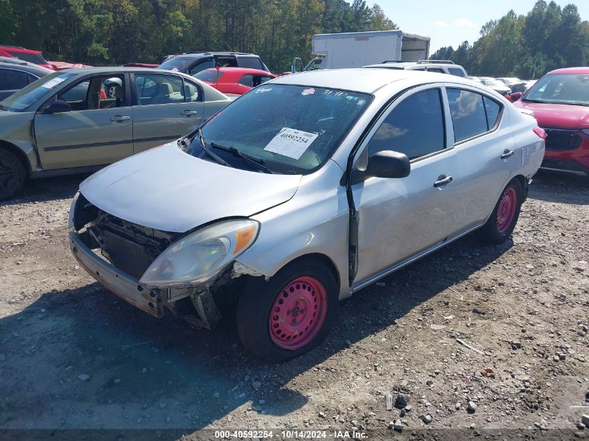 2014 Nissan Versa 1.6 S+ VIN: 3N1CN7AP0EL818666 Lot: 40592254