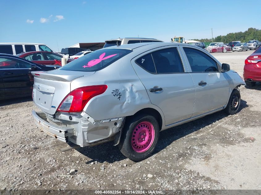 2014 Nissan Versa 1.6 S+ VIN: 3N1CN7AP0EL818666 Lot: 40592254