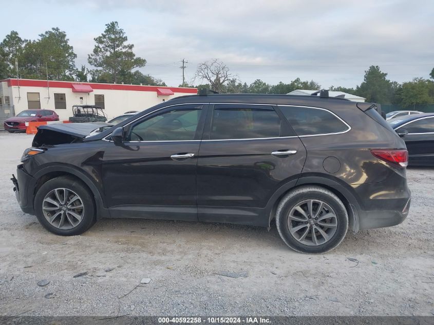 2017 Hyundai Santa Fe Se VIN: KM8SM4HFXHU176857 Lot: 40592258