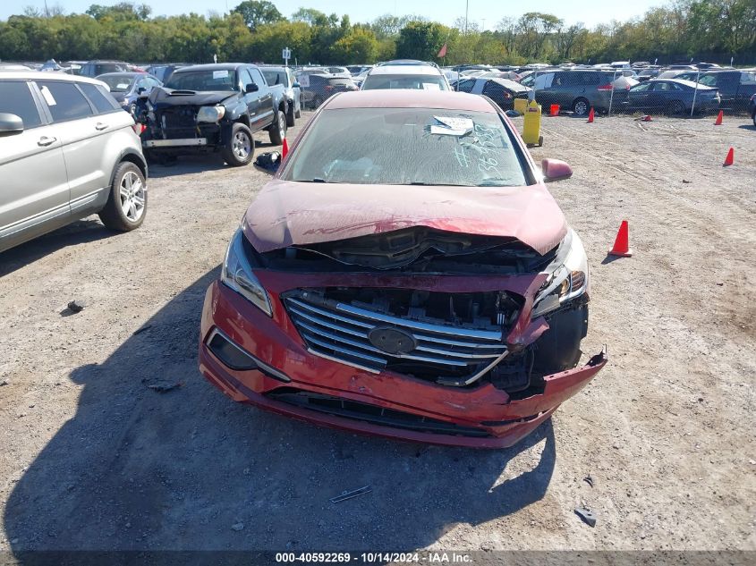 2016 HYUNDAI SONATA SE - 5NPE24AF8GH369583