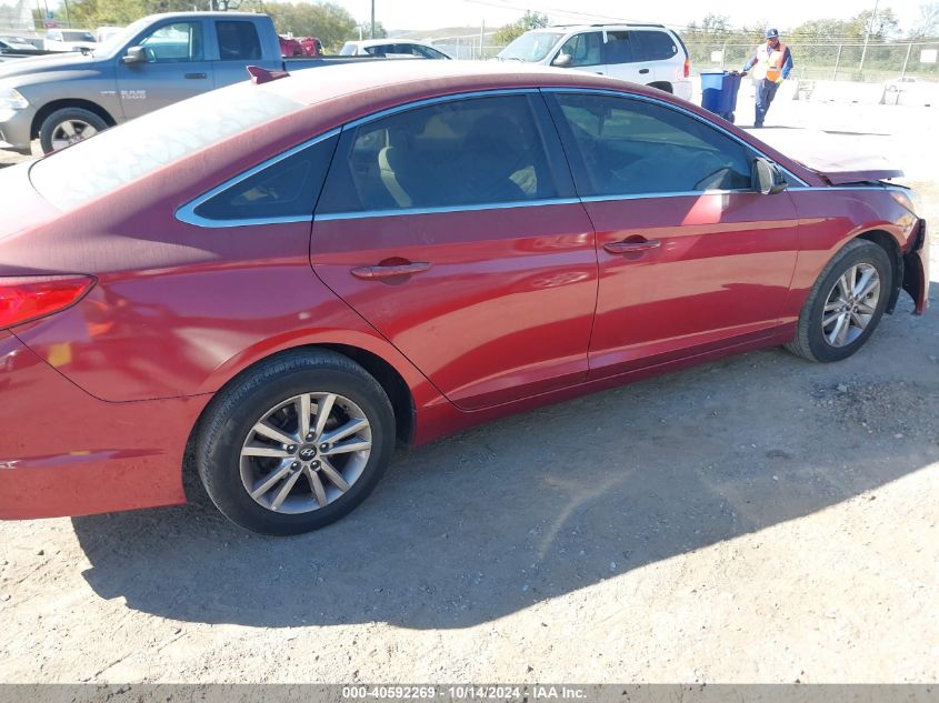 2016 HYUNDAI SONATA SE - 5NPE24AF8GH369583