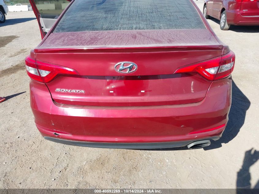 2016 HYUNDAI SONATA SE - 5NPE24AF8GH369583