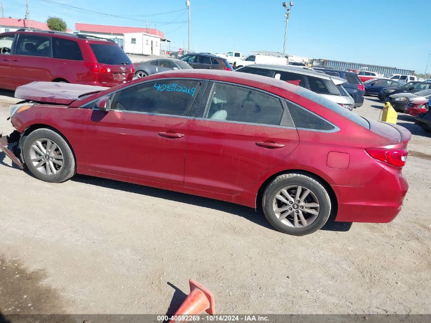 2016 HYUNDAI SONATA SE - 5NPE24AF8GH369583