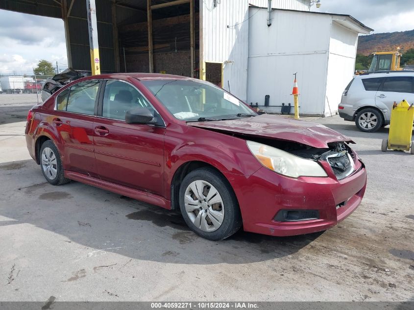 2011 Subaru Legacy 2.5I VIN: 4S3BMCA62B3249872 Lot: 40592271