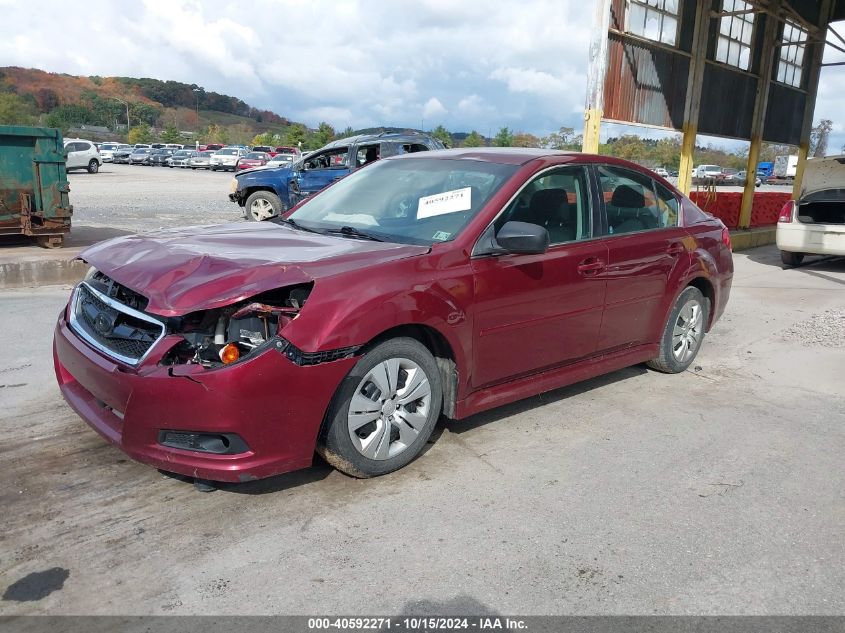 2011 Subaru Legacy 2.5I VIN: 4S3BMCA62B3249872 Lot: 40592271