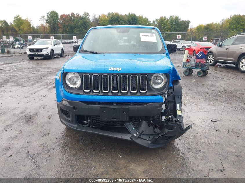 2015 Jeep Renegade Sport VIN: ZACCJBAT1FPC13587 Lot: 40592289