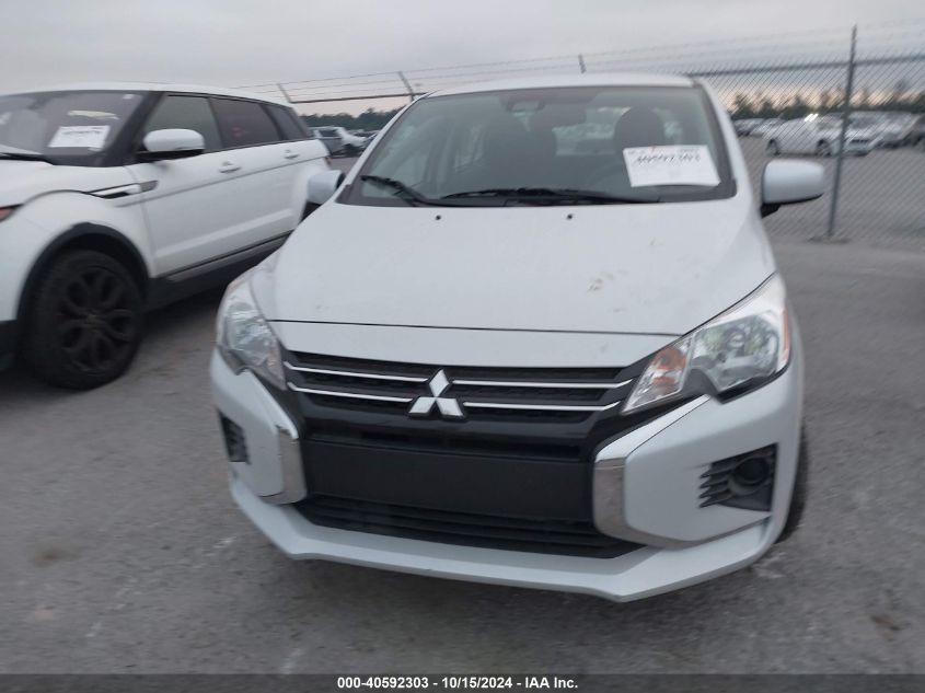 2024 Mitsubishi Mirage G4 Es VIN: ML32FUFJ3RHF08630 Lot: 40592303