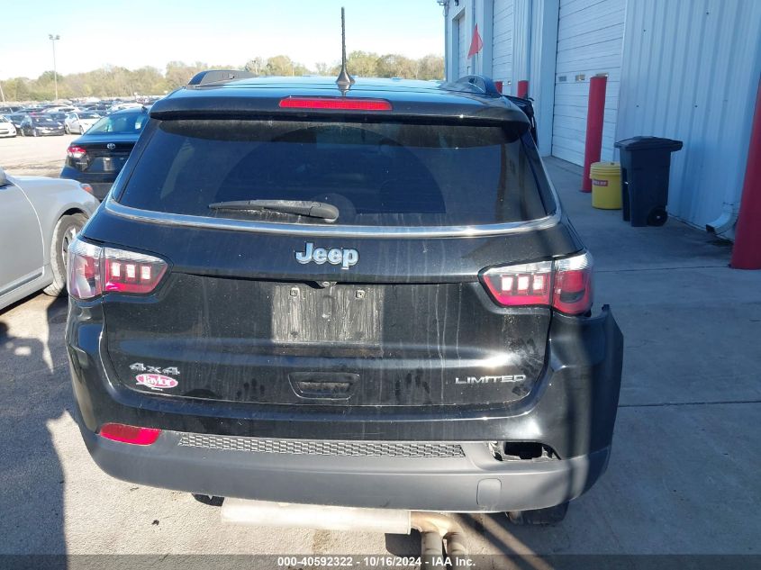 2019 Jeep Compass Limited 4X4 VIN: 3C4NJDCB3KT673197 Lot: 40592322