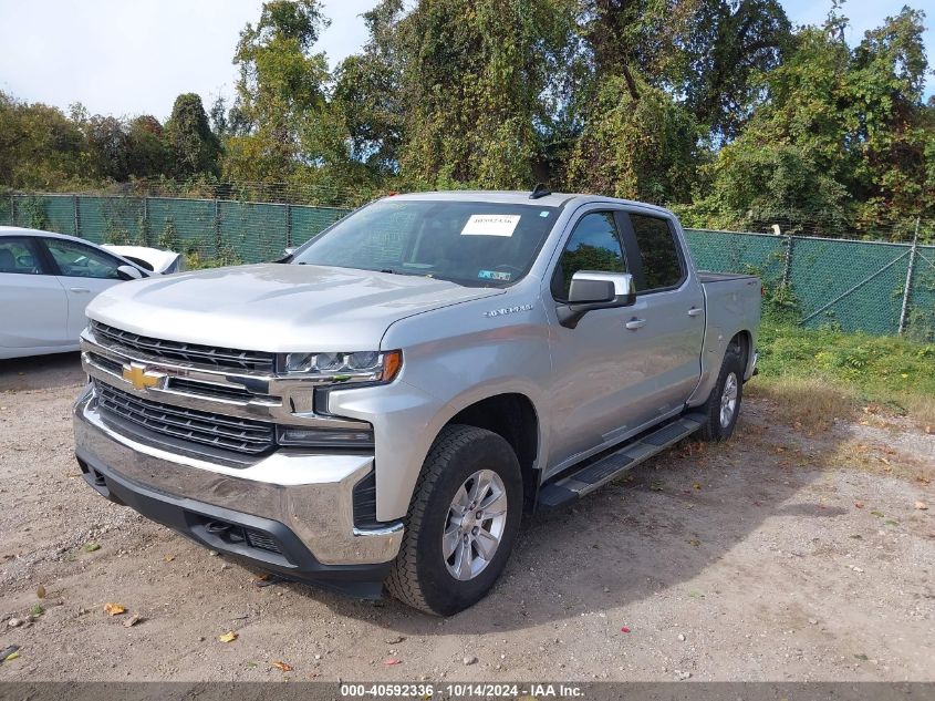 2019 Chevrolet Silverado 1500 Lt VIN: 1GCUYDED8KZ186057 Lot: 40592336