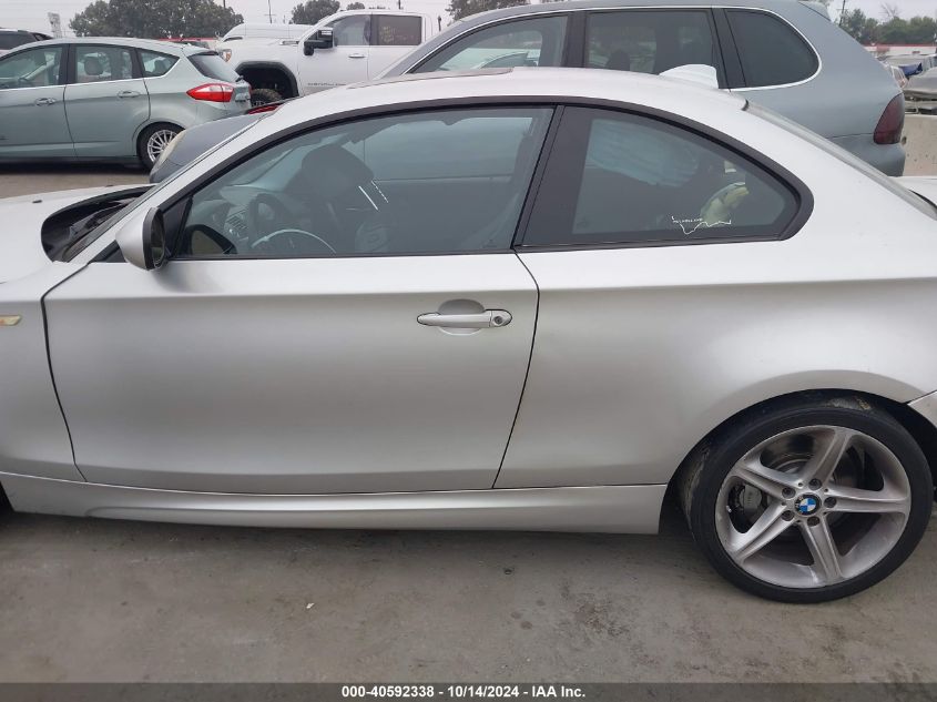 2011 BMW 135I VIN: WBAUC9C5XBVM10165 Lot: 40592338