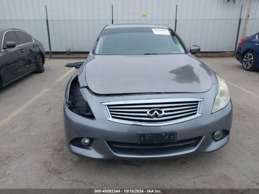 2013 Infiniti G37 Journey VIN: JN1CV6AP0DM724558 Lot: 40592344