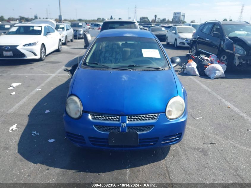 2005 Dodge Neon Sxt VIN: 1B3ES56C85D174172 Lot: 40592356