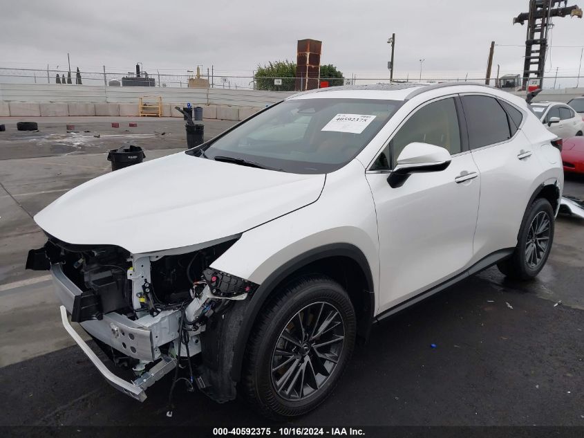 2025 Lexus Nx 250 Base/250 Premium VIN: JTJADCAZ1S5024401 Lot: 40592375