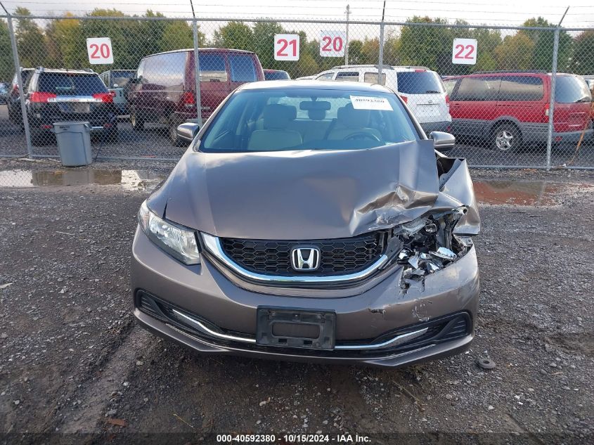 2014 Honda Civic Lx VIN: 2HGFB2F51EH535569 Lot: 40592380