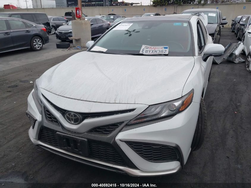 2022 Toyota Camry Xse VIN: 4T1K61AK3NU005587 Lot: 40592415