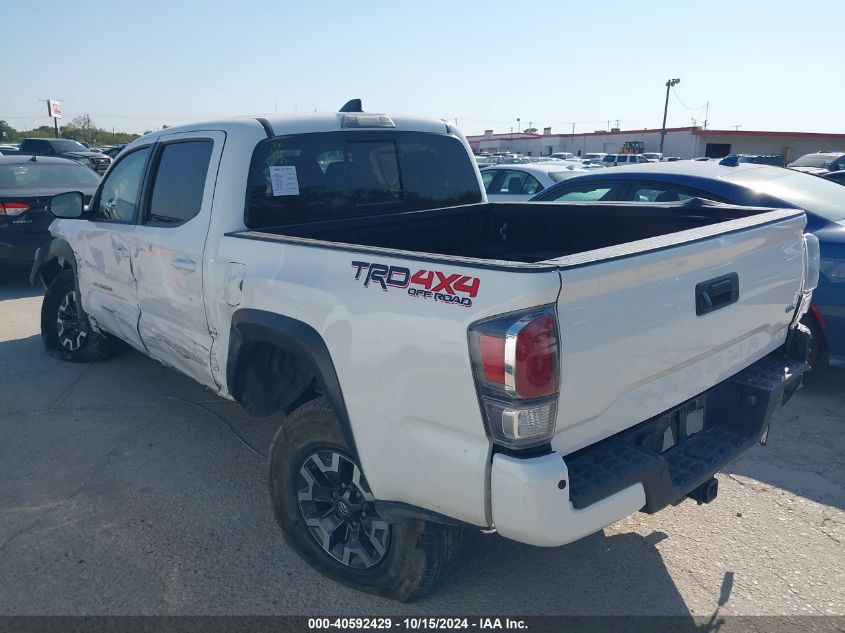 2022 Toyota Tacoma Trd Off Road VIN: 3TMCZ5AN2NM461005 Lot: 40592429