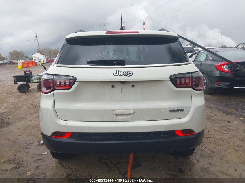 2018 Jeep Compass Latitude Fwd VIN: 3C4NJCBB3JT122648 Lot: 40592444