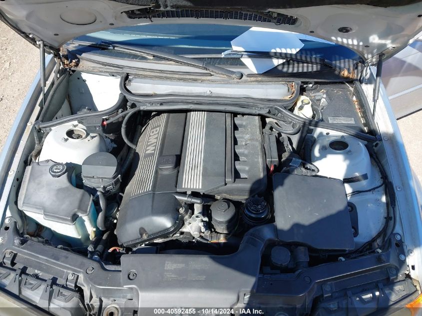 2002 BMW 325Ci VIN: WBABS33462JY43052 Lot: 40592455