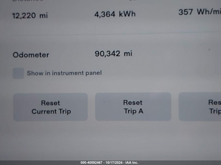 2016 Tesla Model S 60D/70D/75D/85D/90D VIN: 5YJSA1E20GF155486 Lot: 40592467