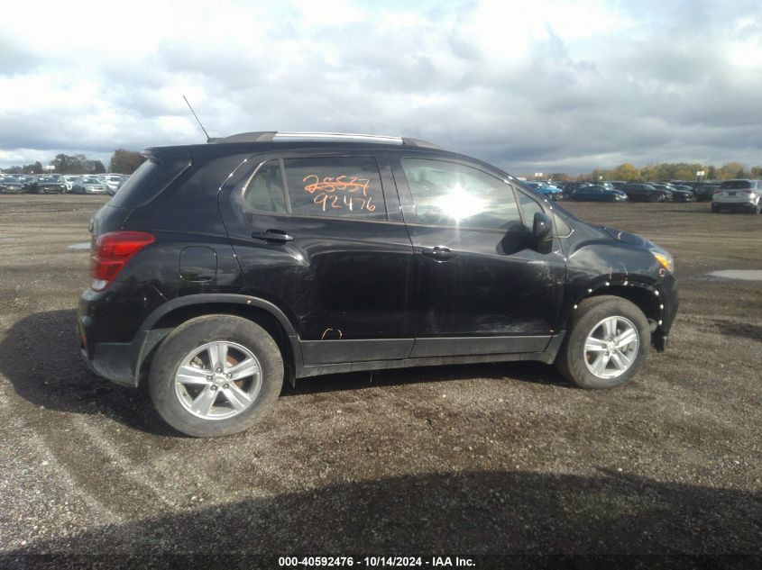 2022 Chevrolet Trax Awd Lt VIN: KL7CJPSM4NB541189 Lot: 40592476