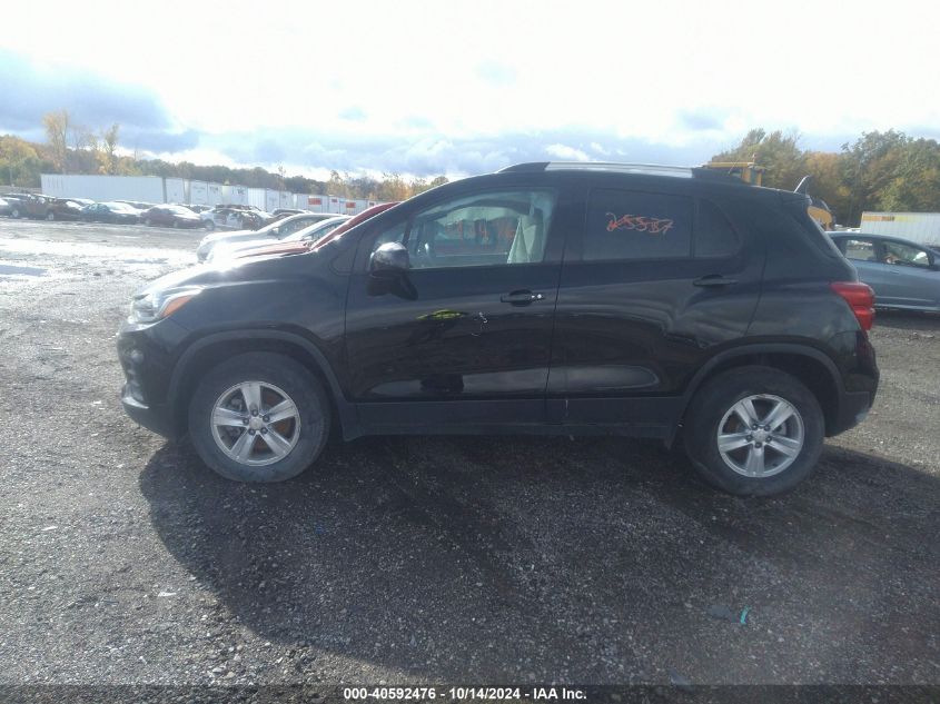 2022 Chevrolet Trax Awd Lt VIN: KL7CJPSM4NB541189 Lot: 40592476