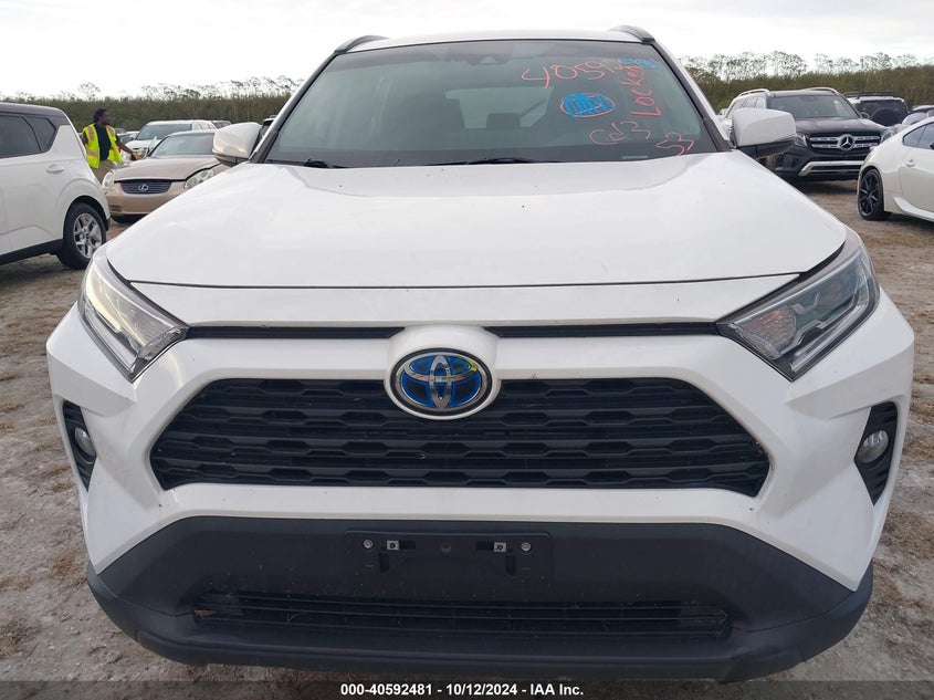 2021 TOYOTA RAV4 HYBRID XLE - 4T3RWRFV2MU037355