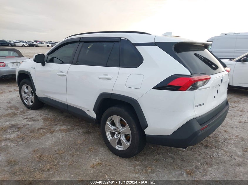 2021 TOYOTA RAV4 HYBRID XLE - 4T3RWRFV2MU037355
