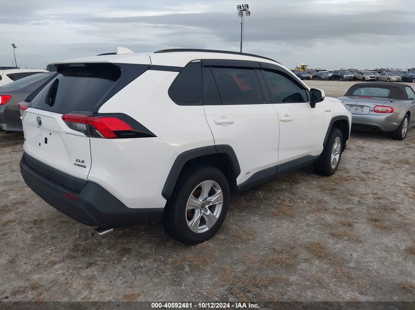 2021 TOYOTA RAV4 HYBRID XLE - 4T3RWRFV2MU037355