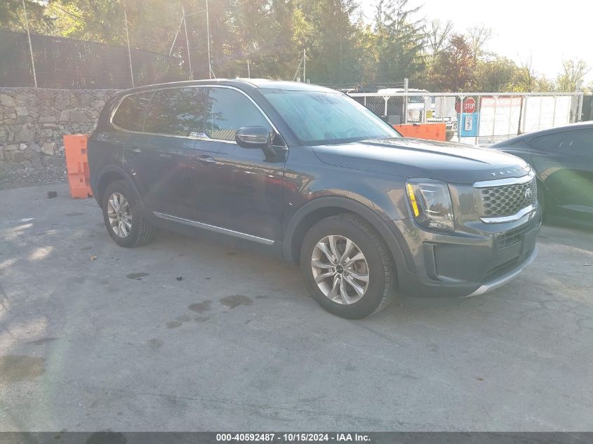 2021 Kia Telluride Lx VIN: 5XYP2DHCXMG170154 Lot: 40592487