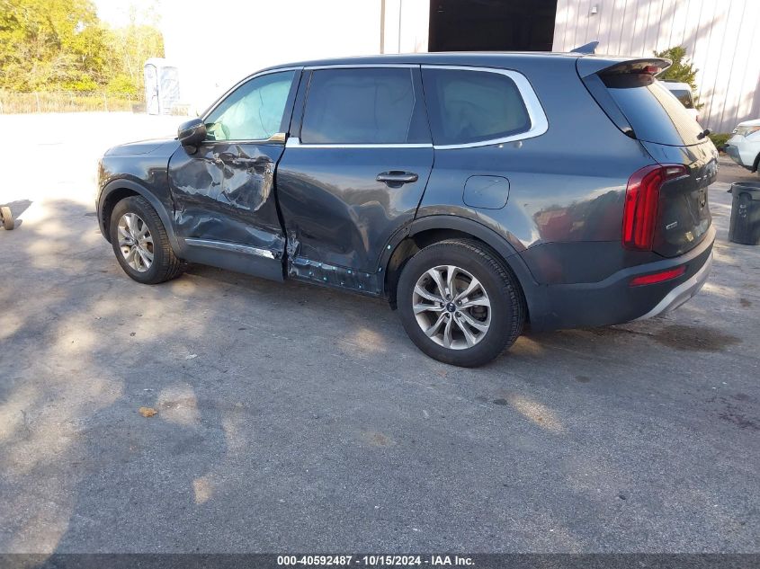 2021 Kia Telluride Lx VIN: 5XYP2DHCXMG170154 Lot: 40592487