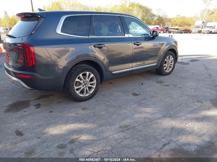 VIN 5XYP2DHCXMG170154 2021 KIA TELLURIDE LX