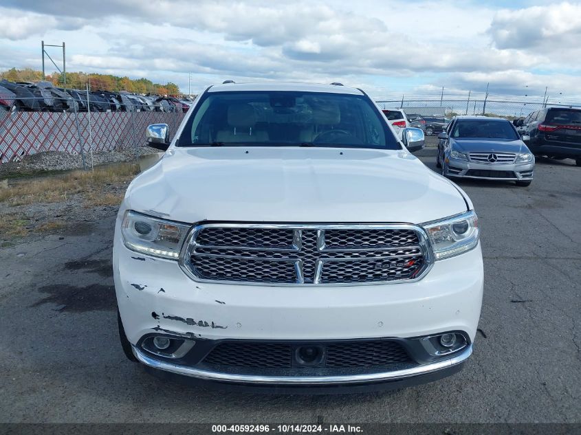 2018 Dodge Durango Citadel Awd VIN: 1C4SDJET5JC302373 Lot: 40592496