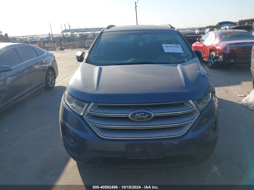 2018 Ford Edge Se VIN: 2FMPK3G95JBC40235 Lot: 40592498