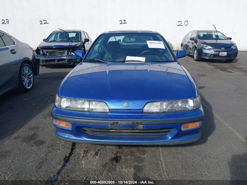 1992 Acura Integra Ls VIN: JH4DA945XNS011672 Lot: 40592505