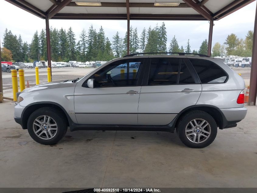 2006 BMW X5 3.0I VIN: 5UXFA135X6LY38207 Lot: 40592510