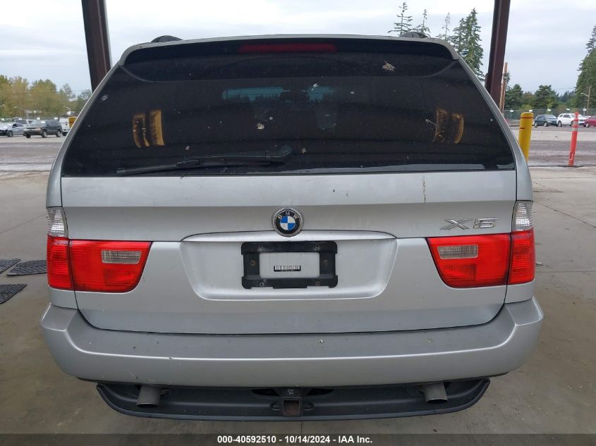 2006 BMW X5 3.0I VIN: 5UXFA135X6LY38207 Lot: 40592510